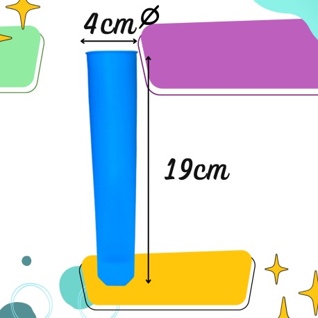 Moldes De Silicona Helados Paletas Reutilizable Hielo