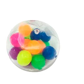 Bola Anti Estrés Fidget Juguetes Bolas Arcoíris Apretar 1p