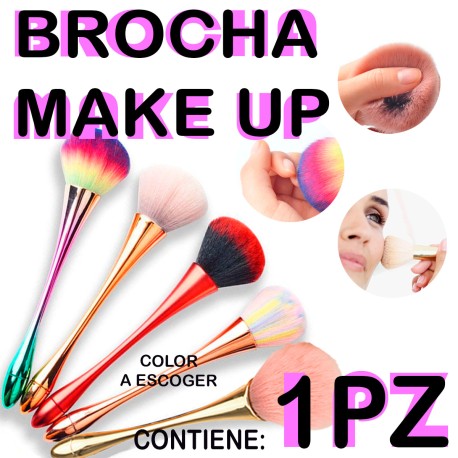 Brochas Para Maquillaje Profesional Rubor Polvo Compacto