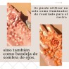 Flor Con Iluminador Highlighter Make Up Belleza Bocha