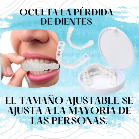 Dientes Postizos Temporal Sonrisa Dental Carilla Estetica